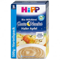 Cereale HiPP BIO cu Mar si lapte praf, din GERMANIA, transport gratuit foto