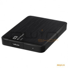 Western Digital 500GB, WD Extern My Passport Ultra, 2,5&amp;#039; USB 3.0&amp;amp;USB 2.0, Black foto