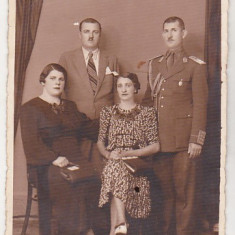 bnk foto Fotografie interbelica - poza de familie - militar