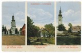 66 - CARANSEBES, Timis, Cathedral, Church, Episcopal garden - old postcard used, Circulata, Printata