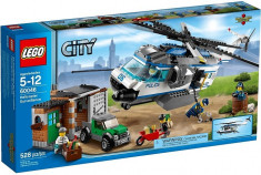 Set Politie Lego City 60046 Helicopter Surveillance, original, sigilat, 5-12 ani foto