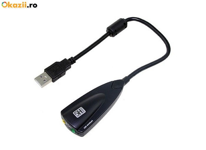 Placa de sunet External USB 2.0 / 5Hv2