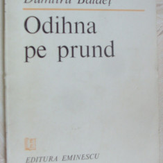 DUMITRU BALAET - ODIHNA PE PRUND (POEZII) [editia princeps - 1983]