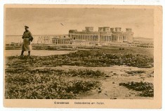 980 - CONSTANTA, G-ral MACKENZEN at Silage - old postcard, CENSOR - used - 1918