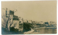 1145 - CONSTANTA, City seen from the sea - old postcard, real FOTO - used - 1917