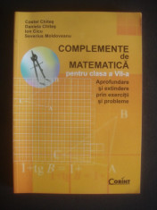 COMPLEMENTE DE MATEMATICA PENTRU CLASA A VII A foto