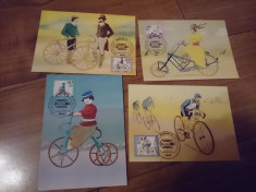 Colectie carti postale cu biciclete-Germania foto