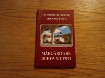 ARSENIE BOCA - Margaritare Duhovnicesti - 2004, 166 p. foto