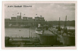 2044 - CONSTANTA, Ship, Silos - old postcard, real FOTO - used - 1941, Circulata, Fotografie