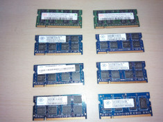 Memorie laptop SODIMM 1Gb DDR2 667Mhz PC2-5300S foto