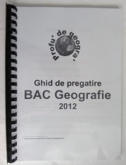Bacalaureat GEOGRAFIE. Ghid de pregatire + CD Profu&amp;#039; de geogra&amp;#039;. foto
