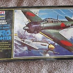 Macheta avion Zero fighter A6M5 Model Kit by HASEGAWA (Original!!!)