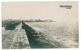 2105 - CONSTANTA, Pier, Sailors, Casino - old postcard, real PHOTO - unused, Necirculata, Fotografie