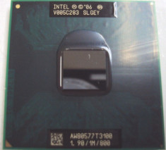 Procesor laptop Intel Celeron DualCore T3100 2x 1.9Ghz/1Mb SLGEY SKt P foto