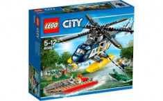 Vand Lego City 60067 Helicopter Pursuit, original nou sigilat, 253piese,5-12 ani foto