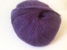Fir de tricotat sau crosetat , mohair 50% cu lana , foarte moale si pufos foto