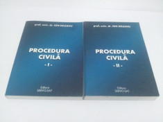 PROCEDURA CIVILA /2 VOL / ION DELEANU/ 1999 * foto