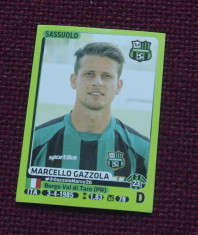cartonas / Sticker fotbal - Marcello Gazzola / Sassuolo - Calciatori 2014 - 2015 foto