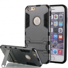 Husa ARMOR iPhone 6 6s gri titan + Folie display GRATIS foto