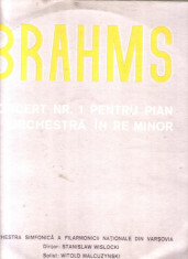 vinil - Brahms - Concert nr.1 pentru pian si orchestra in Re minor foto