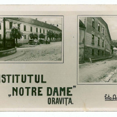 682 - ORAVITA, Caras-Severin, old cars - old postcard, real PHOTO - used - 1938