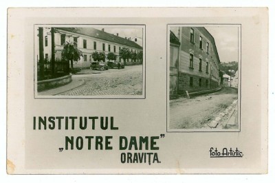 682 - ORAVITA, Caras-Severin, old cars - old postcard, real PHOTO - used - 1938 foto