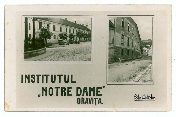 682 - ORAVITA, Caras-Severin, old cars - old postcard, real PHOTO - used - 1938