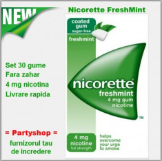 Nicorette Freshmint 4 mg - Set 30 gume foto