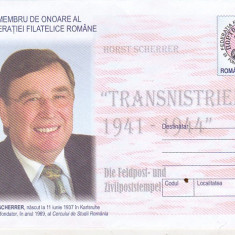 bnk fil Intreg postal 2005 - Horst Scherrer - Membru de onoare al FFR