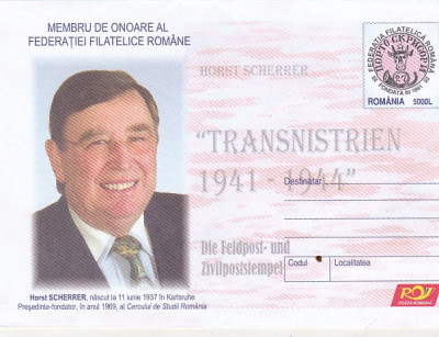 bnk fil Intreg postal 2005 - Horst Scherrer - Membru de onoare al FFR foto