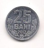 No(3) moneda-MOLDOVA-25 bANI-2012