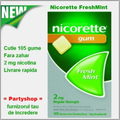 Guma Nicorette Freshmint 2mg Cutie 105 gume foto