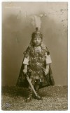 721 - Prince NICOLAE, Regale, Royalty, in Roman legions uniform - used - 1912