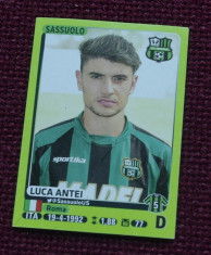 cartonas / Sticker fotbal - Luca Antei / Sassuolo - Calciatori 2014 - 2015 foto