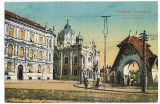 Carte Postala Timisoara: Sinagoga, Vedere Veche Necirculata, Banat 1904-1918, Colectie