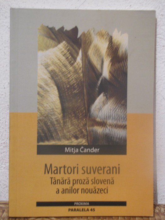 MARTORI SUVERANI -MITJA CANDER