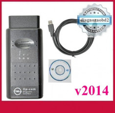 Interfata diagnoza tester auto OP.COM Opel OBD2 USB - lb. Engleza 2014 ! foto