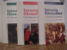 ISTORIA FILOSOFIEI-JACQUELINE RUSS( 3 VOL) foto