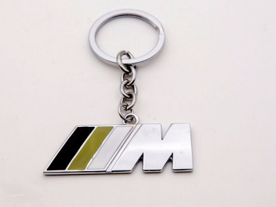 Breloc model BMW M Power metal + cutie simpla cadou foto