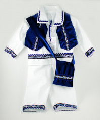 Costum popular - traditional pentru botez baieti foto