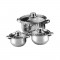 Set oale inox Dekassa, 6 piese, capace sticla