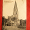 Ilustrata Bromberg -Polonia - Biserica Evanghelica ,circulat 1929 cu25 gr. brun