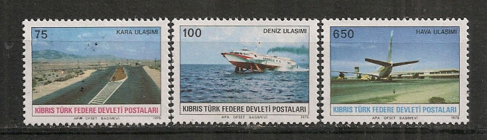 Cipru Turcesc.1978 Transporturi MC.386