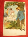 Ilustrata comica- La Scaldat , inc.sec.XX, Necirculata, Printata