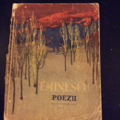 EMINESCU, POEZII, 1961,Editura Tineretului, ilustratii de Perahim foto