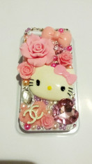 Husa Hello Kitty Iphone 5 handmade. MODEL UNIC. foto