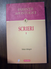 Parintii apostolici - Scrieri I (Polirom, 2010). Editie bilingva foto