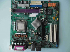 Placa de baza ECS RC410-M2 DDR2 PCI Express Video onboard socket 775 foto