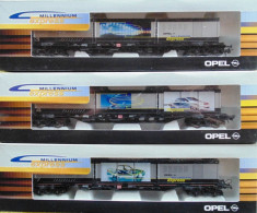 Set 3 vagoane Opel Milennium Express, Roco, Scara HO(1:87) foto