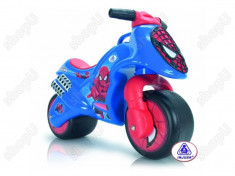 Motocicleta fara pedale Spiderman foto